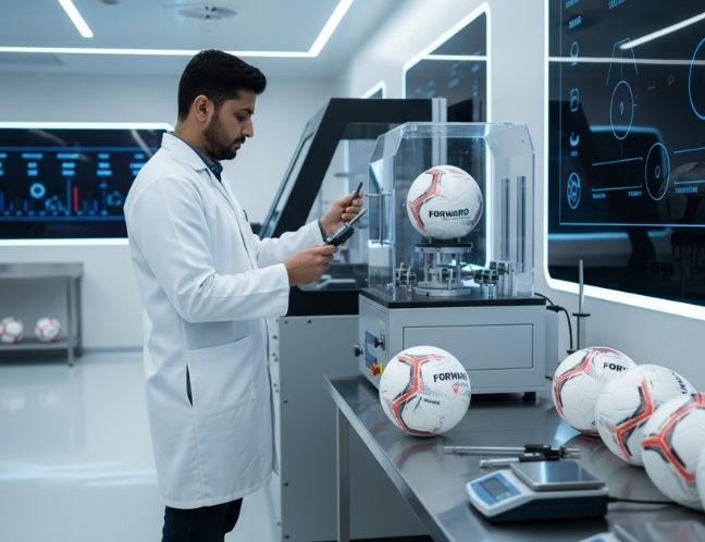 Automation in sports ball manufacturing