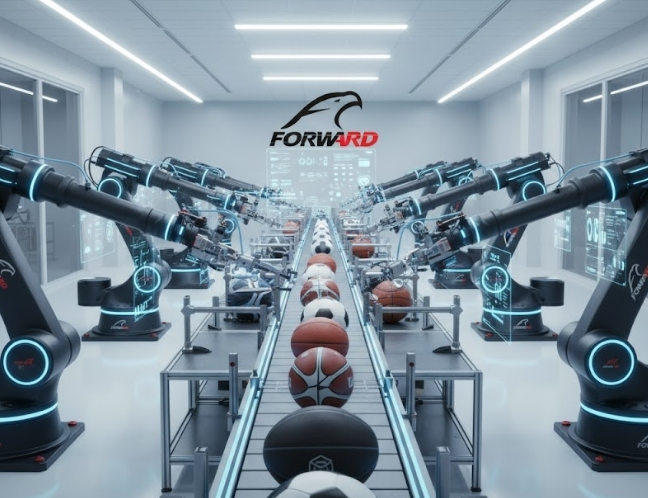 Automation in sports ball manufacturing